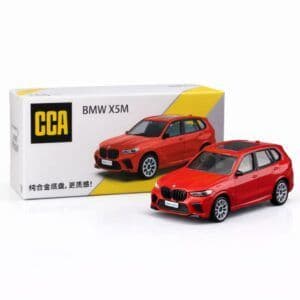 CCA BMW X5M Red diecast model car, 1/64 scale