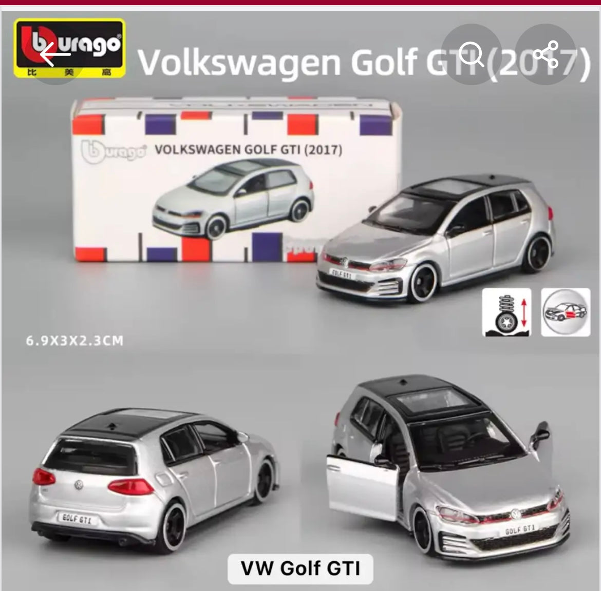 Volkswagen Golf GTI | Silver