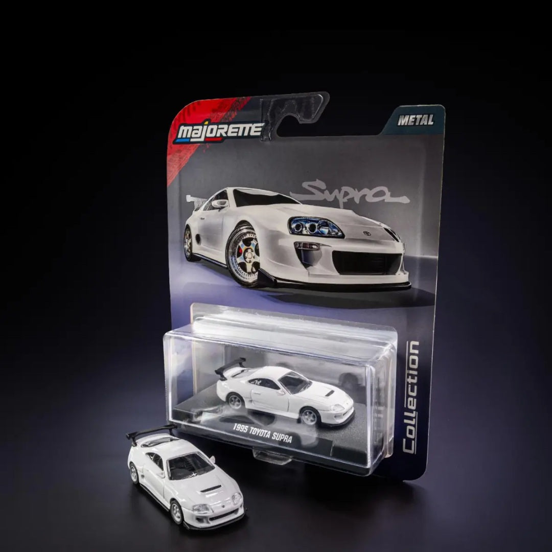 Majorette 1995 Toyota Supra diecast model car, 1:64 scale