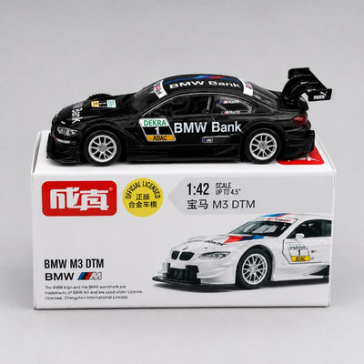 BMW M3 DTM Black diecast model car, 1:42 scale