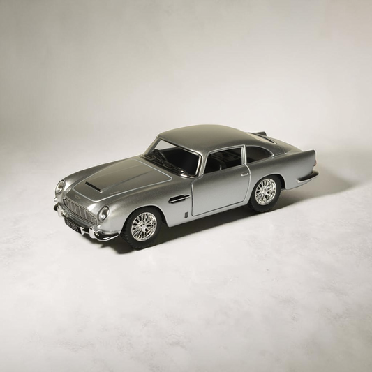 Kinsmart Aston Martin DB5 Silver diecast model car, 1:38 scale