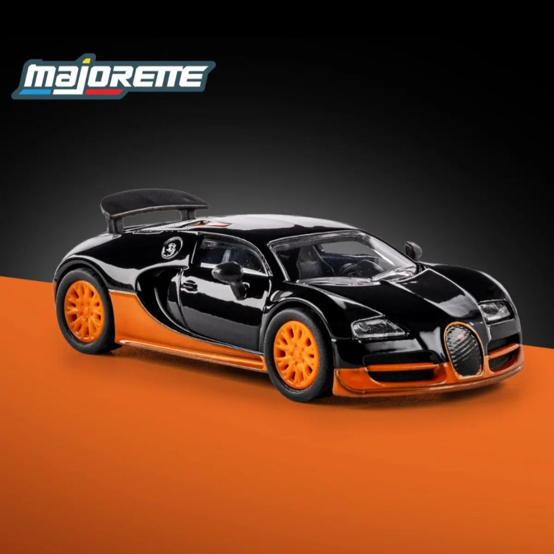 Majorette 2005 Bugatti Veyron 16.4 SuperSport diecast model car, 1:64 scale