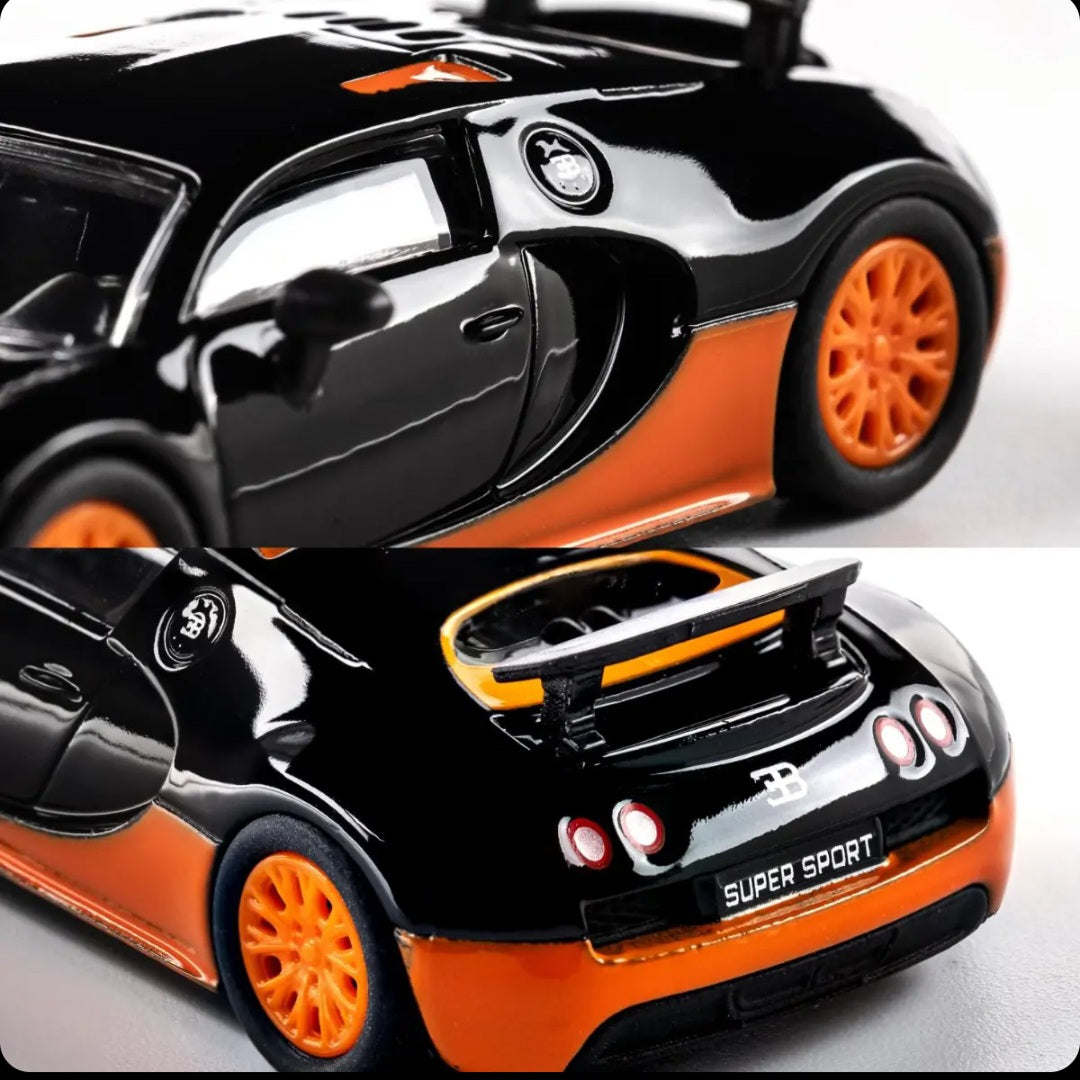 Majorette 2005 Bugatti Veyron 16.4 SuperSport diecast model car, 1:64 scale