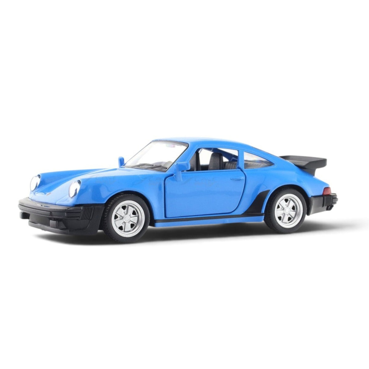 Porsche 911 Turbo 3.3 blue 1:33-42 RMZ City licensed pull back car scale model