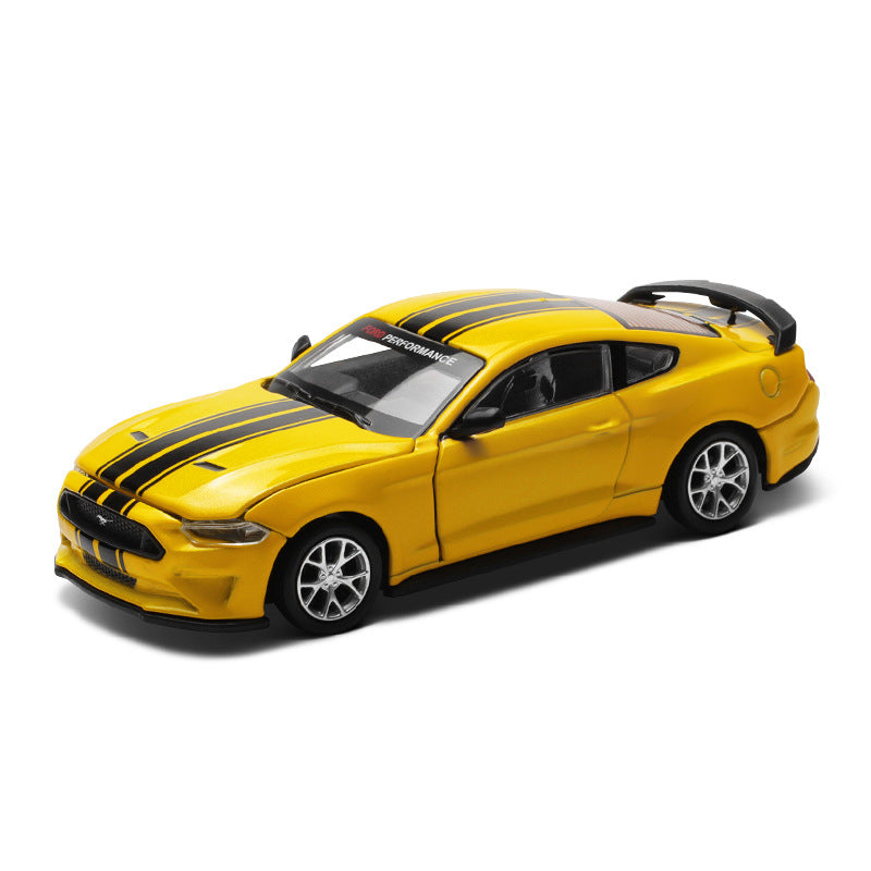 CCA Car Tuning Ford Mustang GT 2018, 1:42 Scale, Yellow