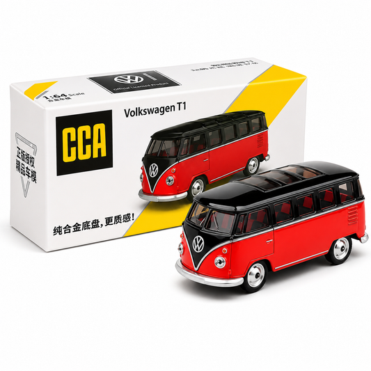 VW T1 Bus | Red