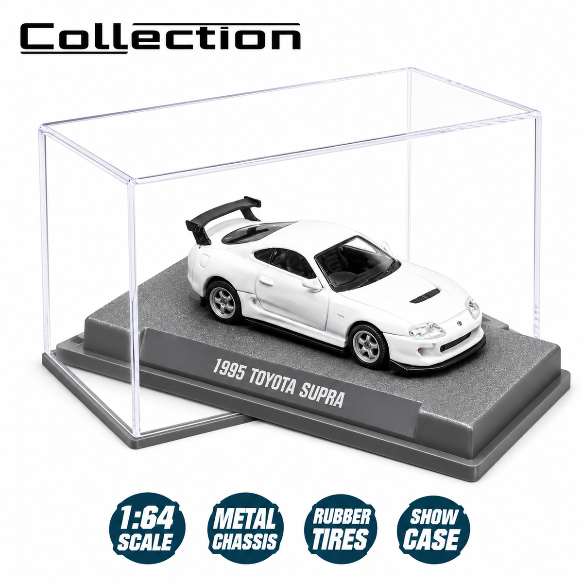 Majorette 1995 Toyota Supra diecast model car, 1:64 scale
