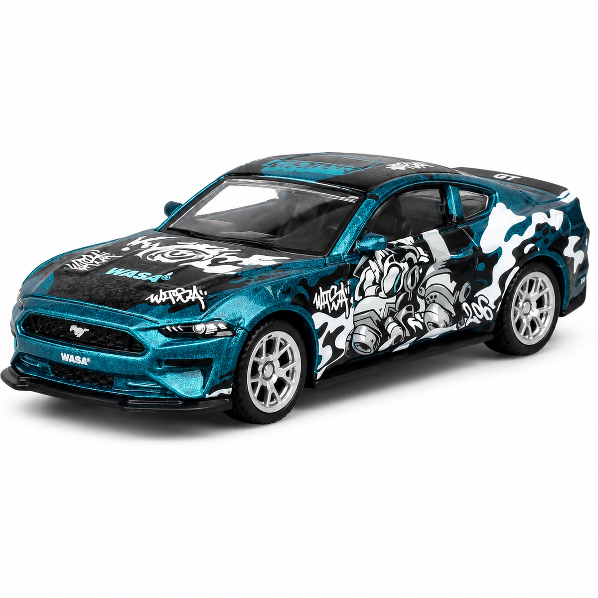 Ford Mustang GT with acrylic case | WASA GREEN