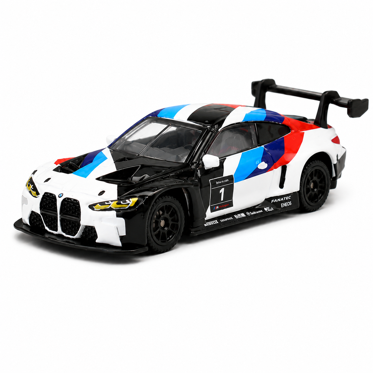 CCA BMW M4 GT3 diecast model car, 1/64 scale