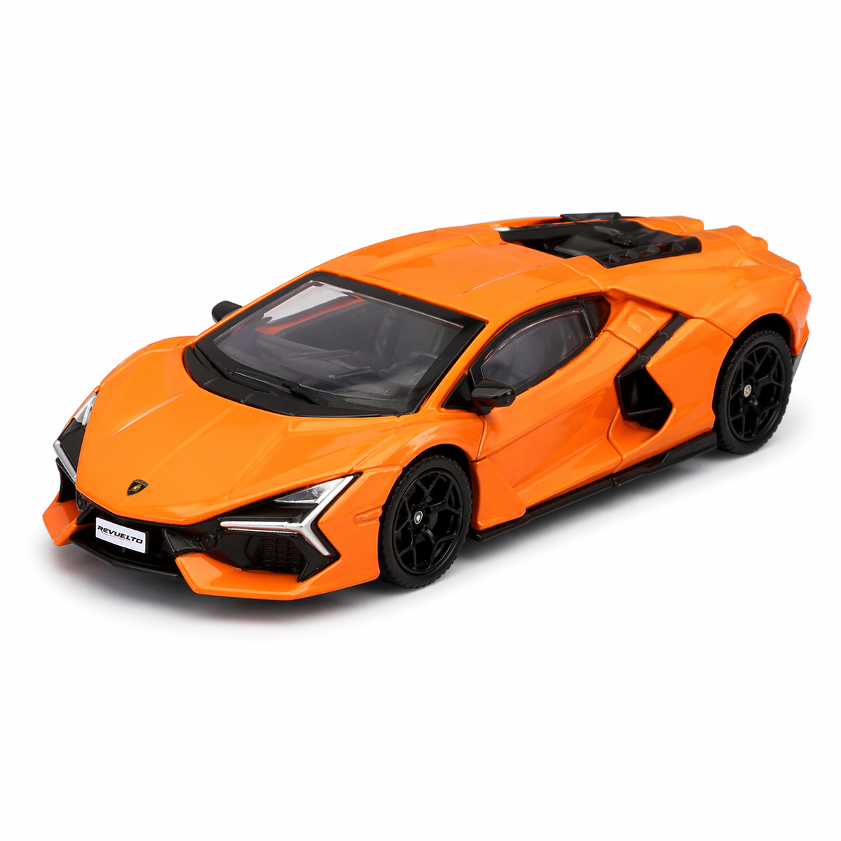 CCA Lamborghini Revuelto Orange diecast model car, 1/64 scale