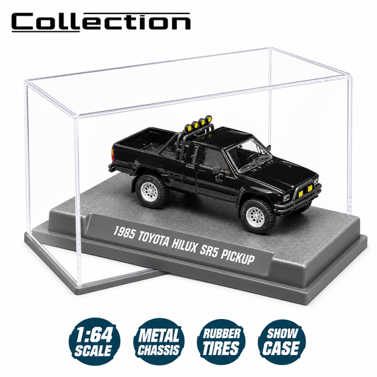 Majorette 1985 Toyota Hilux SR5 Pickup diecast model car, 1:64 scale