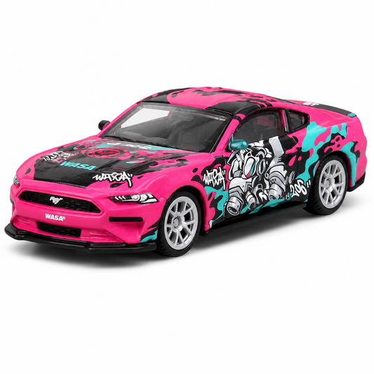 Ford Mustang GT with acrylic case | WASA RED