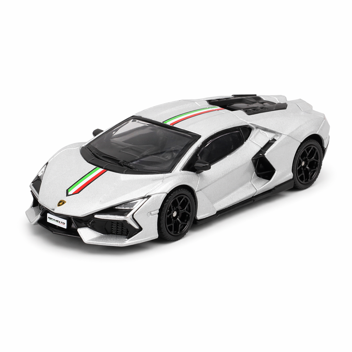 CCA Lamborghini Aventador SVJ White diecast model car, 1/64 scale