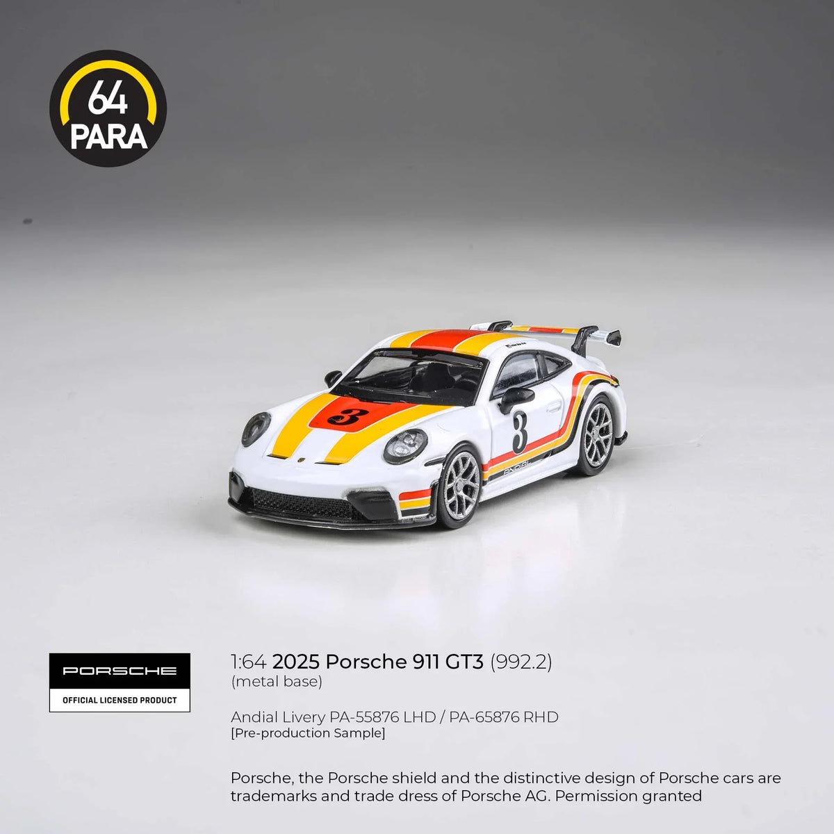 Porsche 911 GT3 (992.2) 2025