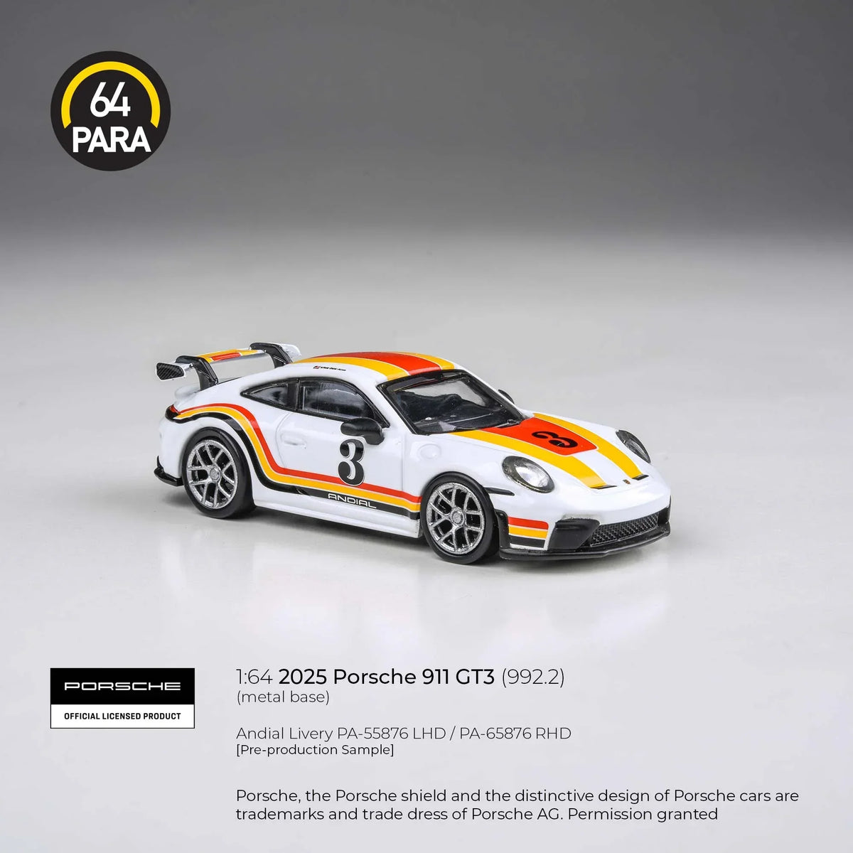 Porsche 911 GT3 (992.2) 2025