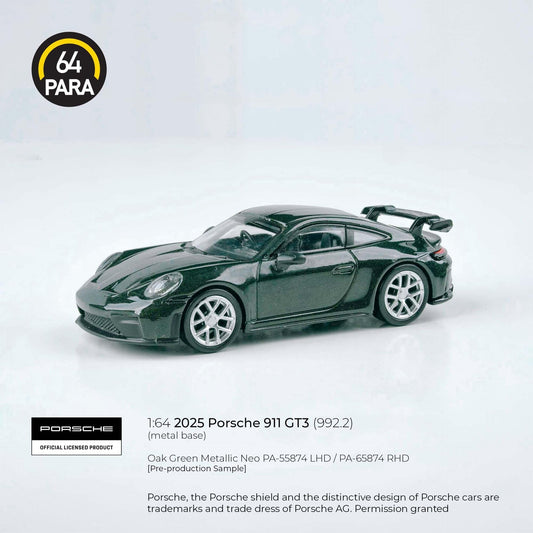 Porsche 911 GT3 (992.2) 2025 | Green