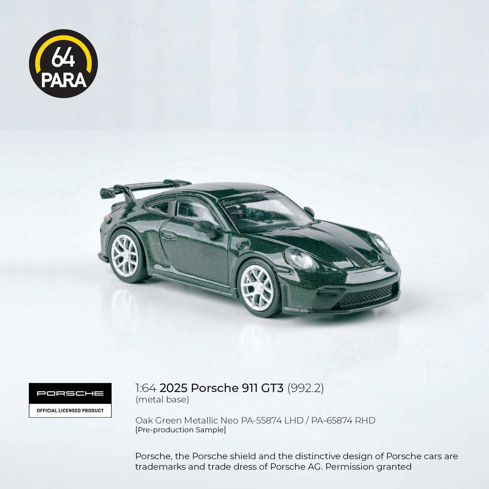Porsche 911 GT3 (992.2) 2025 | Green