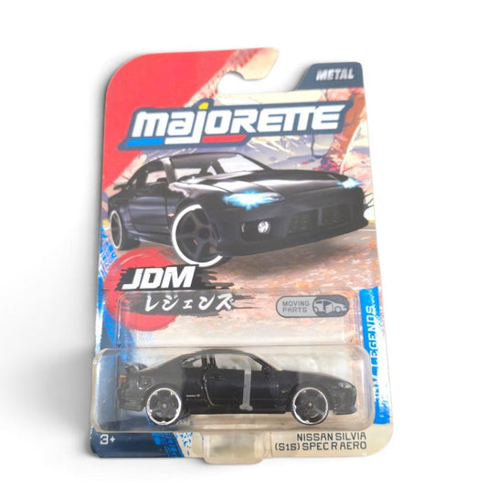 JDM Legends Premium Cars - Nissan Silvia (S15) Spec R Aero | Black