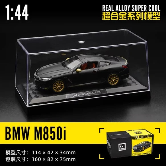 bmw m8, bmw m850i, black, CCA, 1:44 scale